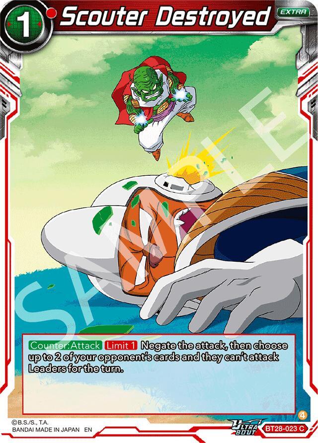 Scouter Destroyed (BT28-023) [Prismatic Clash] (ONLINE ORDER ONLY)