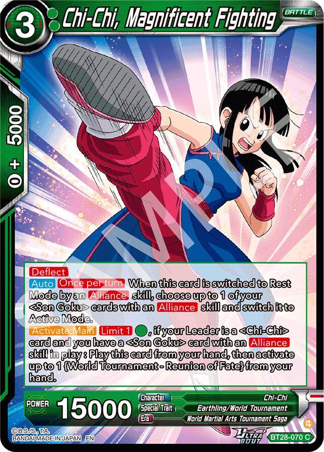 Chi-Chi, Magnificent Fighting (BT28-070) [Prismatic Clash] (ONLINE ORDER ONLY)