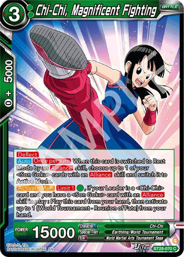 Chi-Chi, Magnificent Fighting (BT28-070) [Prismatic Clash] (ONLINE ORDER ONLY)