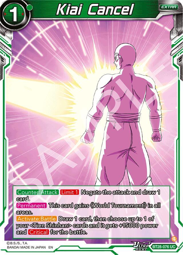 Kiai Cancel (BT28-076) [Prismatic Clash] (ONLINE ORDER ONLY)