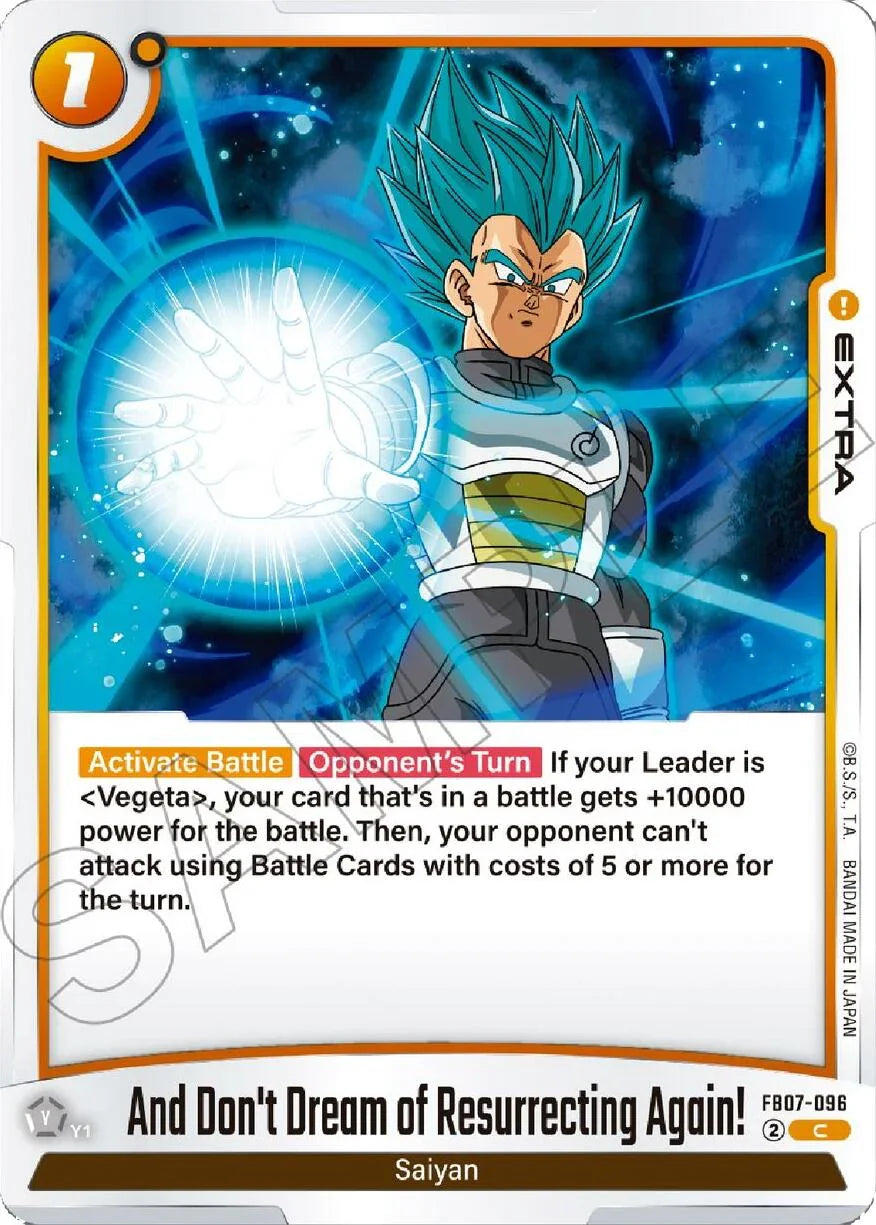 And Don't Dream of Resurrecting Again! [Wish For Shenron] (ONLINE ORDER ONLY)