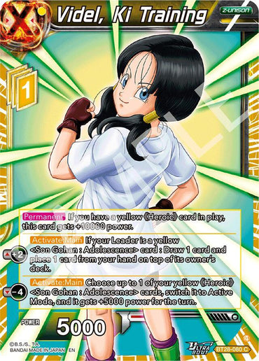 Videl, Ki Training (BT28-080) [Prismatic Clash] (ONLINE ORDER ONLY)