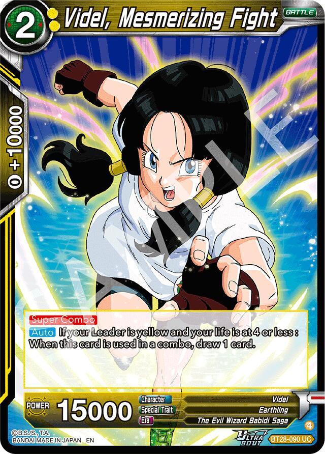 Videl, Mesmerizing Fight (BT28-090) [Prismatic Clash] (ONLINE ORDER ONLY)