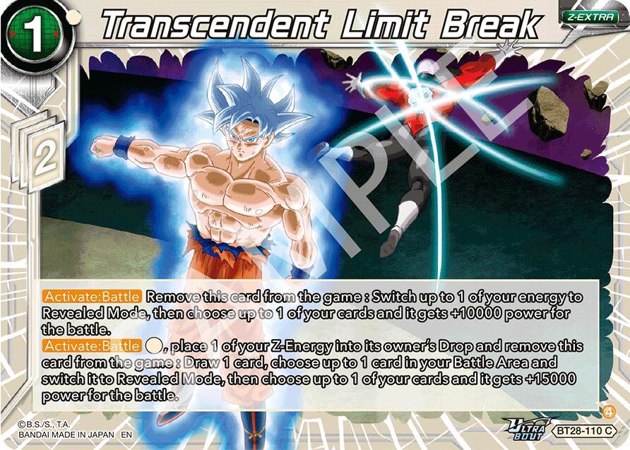 Transcendent Limit Break (BT28-110) [Prismatic Clash] (ONLINE ORDER ONLY)