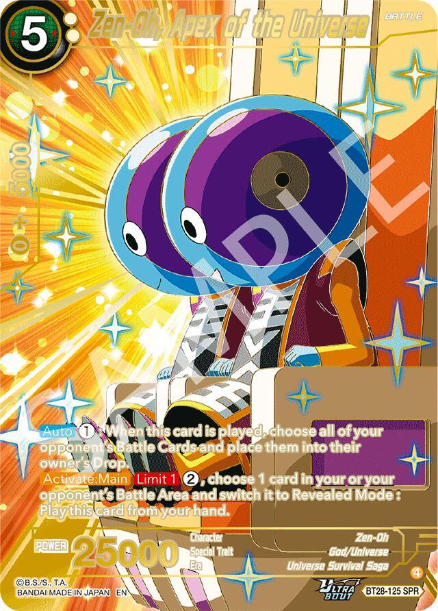 Zen-Oh, Apex of the Universe (SPR) (BT28-125) [Prismatic Clash] (ONLINE ORDER ONLY)
