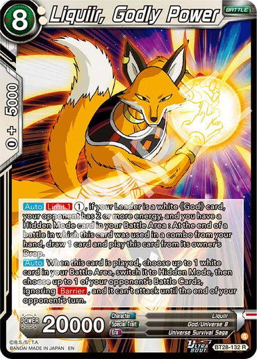 Liquiir, Godly Power (BT28-132) [Prismatic Clash] (ONLINE ORDER ONLY)