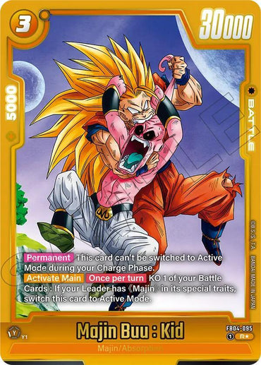 Majin Buu : Kid (FB04-095) (Alternate Art) [Ultra Limit] (ONLINE ORDER ONLY)