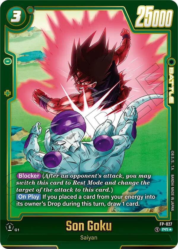 Son Goku (FP-027) (Alternate Art) [Fusion World Promotion Cards] (ONLINE ORDER ONLY)