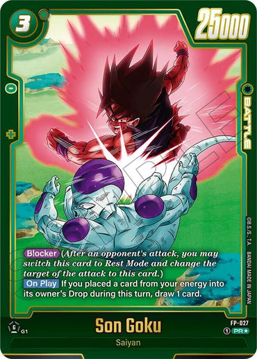 Son Goku (FP-027) (Alternate Art) [Fusion World Promotion Cards] (ONLINE ORDER ONLY)