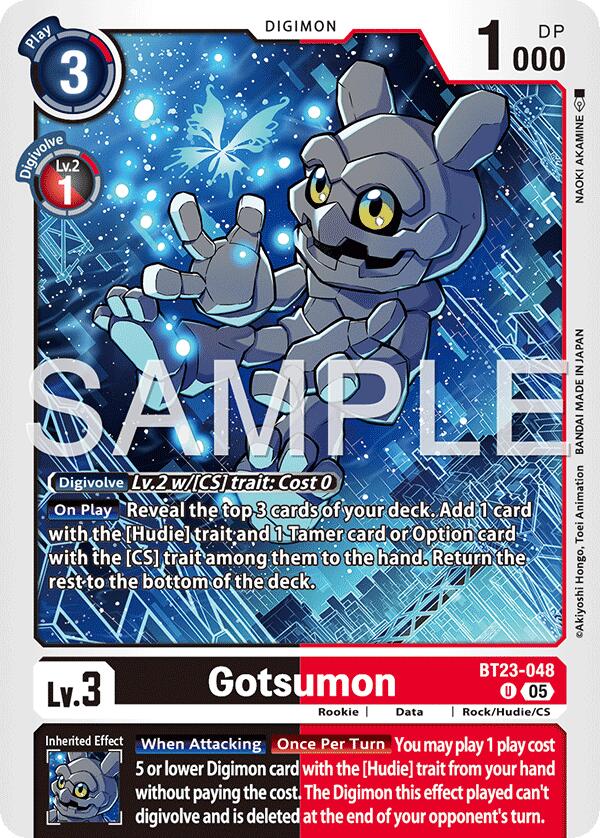 Gotsumon [BT23-048] [Hackers' Slumber]