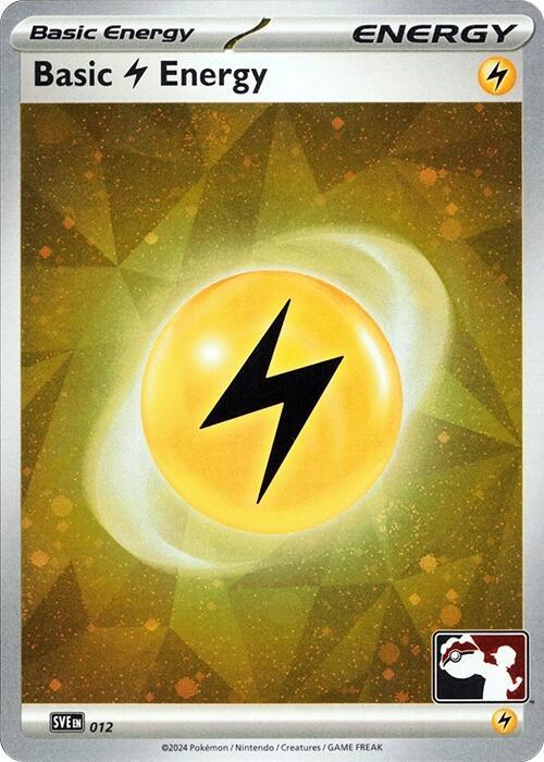 Basic Lightning Energy (012) (Cosmos Holo) [Prize Pack Series Seven] (ONLINE ORDER ONLY)