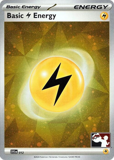 Basic Lightning Energy (012) (Cosmos Holo) [Prize Pack Series Seven] (ONLINE ORDER ONLY)
