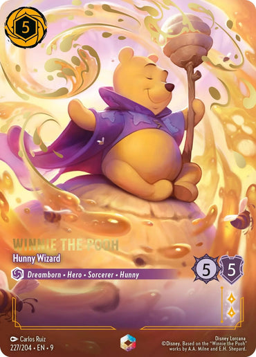Winnie the Pooh - Hunny Wizard (Enchanted) (227/204) [Fabled] (ONLINE ORDER ONLY)