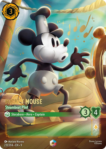 Mickey Mouse - Steamboat Pilot (Enchanted) (231/204) [Fabled] (ONLINE ORDER ONLY)