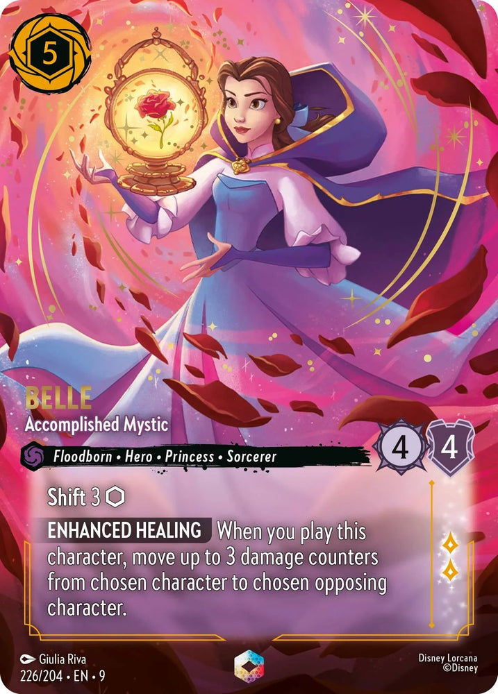 Belle - Accomplished Mystic (Enchanted) (226/204) [Fabled] (ONLINE ORDER ONLY)