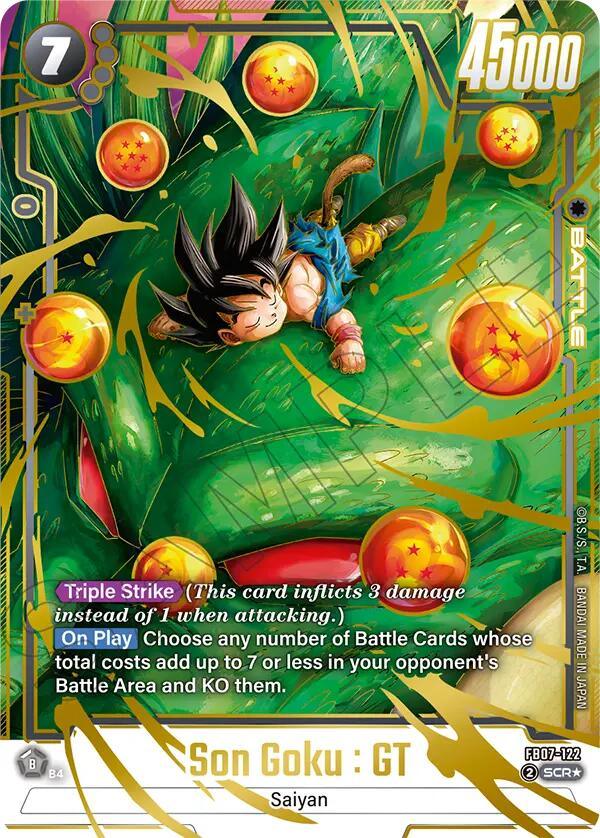 Son Goku : GT (FB07-122) (Alternate Art) [Wish For Shenron] (ONLINE ORDER ONLY)