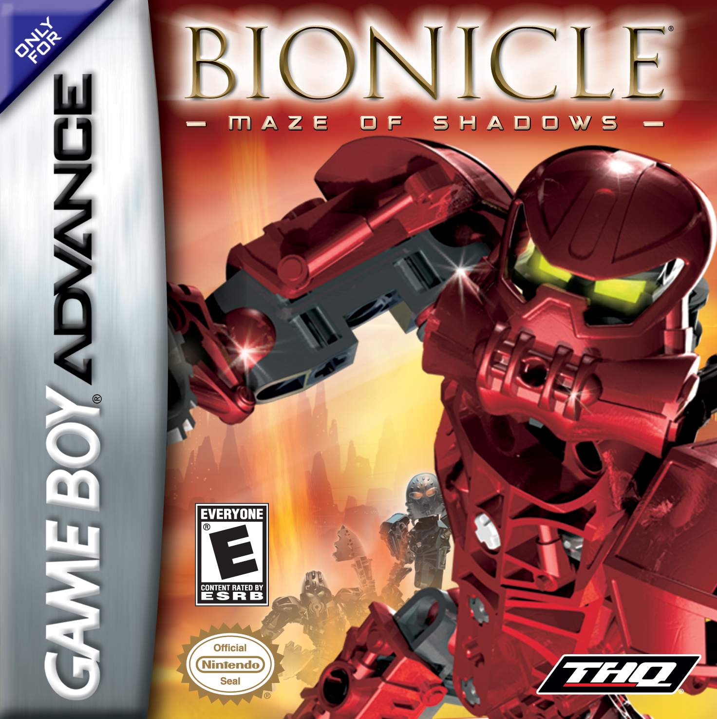 Bionicle Maze of Shadows (Gameboy Advance) (ONLINE ORDER ONLY)