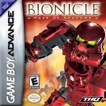 Bionicle Maze of Shadows (Gameboy Advance) (ONLINE ORDER ONLY)