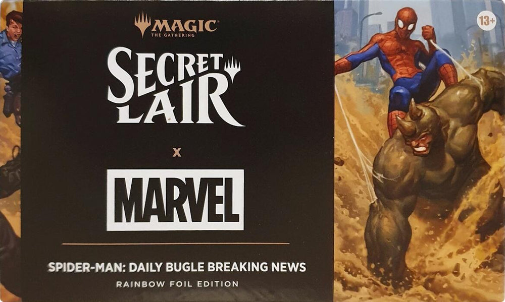 Secret Lair Drop: Secret Lair x Marvel's Spider-Man: Daily Bugle Breaking News - Rainbow Foil Edition [SLD] (ONLINE ORDER ONLY)