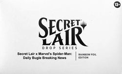 (Preorder) Secret Lair Drop: Secret Lair x Marvel's Spider-Man: Daily Bugle Breaking News (Rainbow Foil Edition) (ONLINE ORDER ONLY)