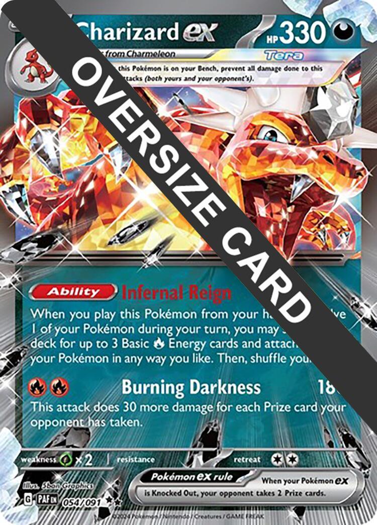 Charizard ex (054/091) (Jumbo Card) [Miscellaneous Cards] (ONLINE ORDER ONLY)