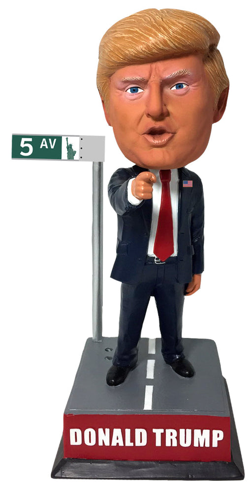 Donald Trump 5th Avenue Talking Bobblehead (ONLINE ORDER ONLY)