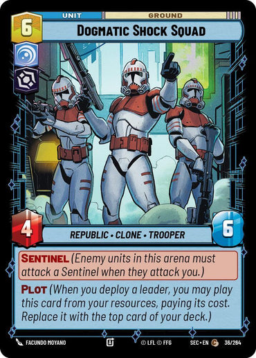 Dogmatic Shock Squad (36/264) (36/264) [Secrets of Power] (ONLINE ORDER ONLY)
