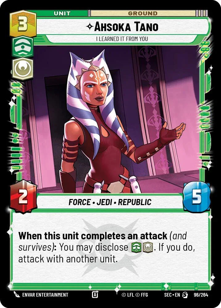 Ahsoka Tano - I Learned It from You (96/264) (96/264) [Secrets of Power] (ONLINE ORDER ONLY)
