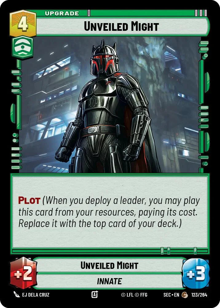 Unveiled Might (123/264) (123/264) [Secrets of Power] (ONLINE ORDER ONLY)