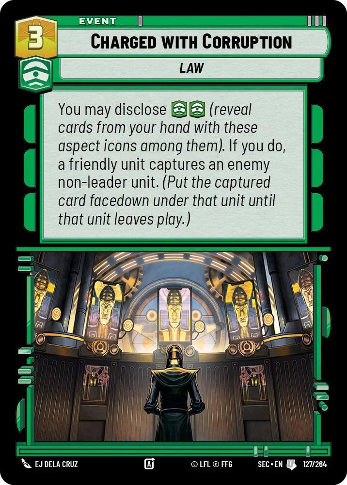 Charged with Corruption (127/264) (127/264) [Secrets of Power] (ONLINE ORDER ONLY)