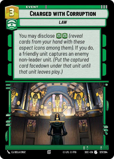 Charged with Corruption (127/264) (127/264) [Secrets of Power] (ONLINE ORDER ONLY)