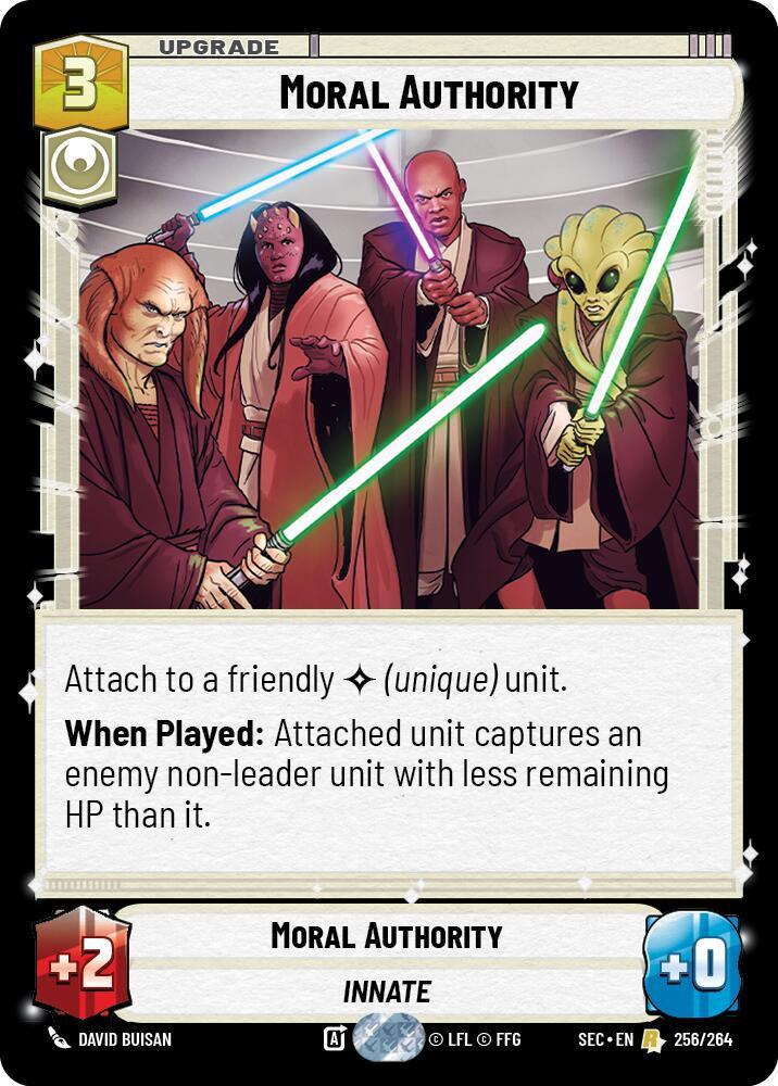 Moral Authority (256/264) (256/264) [Secrets of Power] (ONLINE ORDER ONLY)