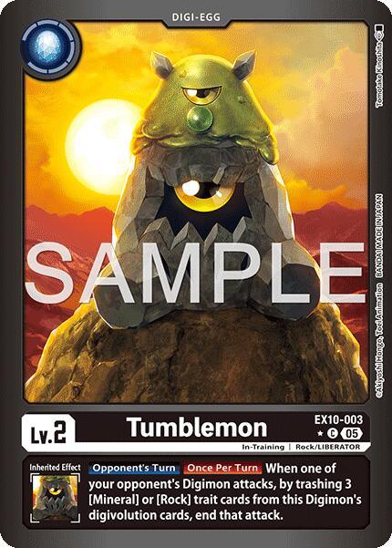 Tumblemon [EX10-003] (Limited Foil) [Sinister Order] (ONLINE ORDER ONLY)