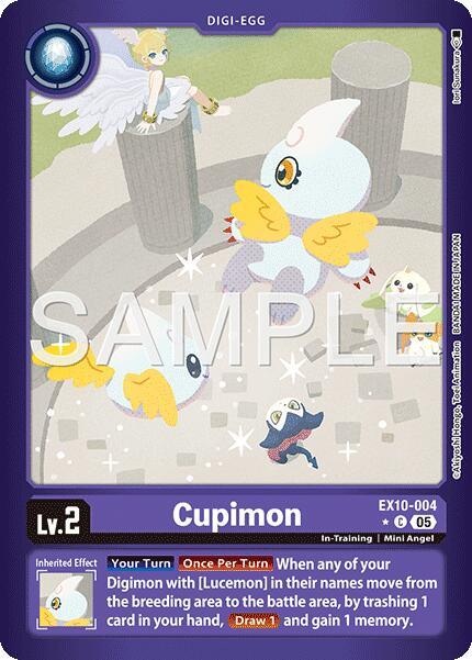 Cupimon [EX10-004] (Limited Foil) [Sinister Order] (ONLINE ORDER ONLY)