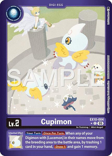 Cupimon [EX10-004] (Limited Foil) [Sinister Order] (ONLINE ORDER ONLY)