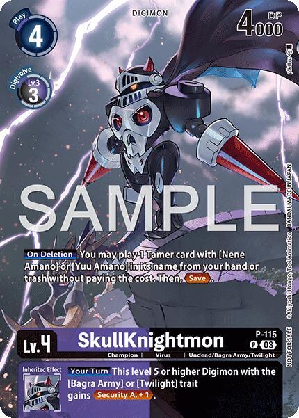 SkullKnightmon [P-115] - P-115 (Sinister Order Legend Pack) [Sinister Order] (ONLINE ORDER ONLY)