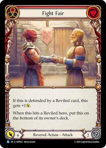 Fight Fair [SUP033] (Super Slam)  Rainbow Foil