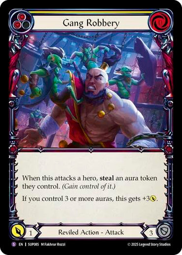 Gang Robbery [SUP085] (Super Slam)  Rainbow Foil