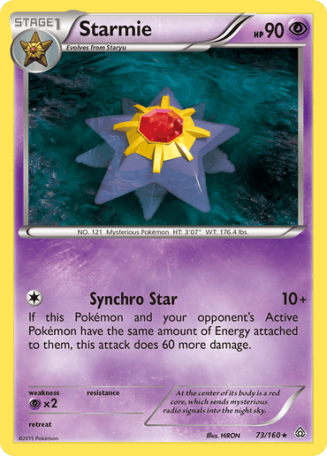 Starmie (73/160) [XY: Primal Clash] (Online Only)