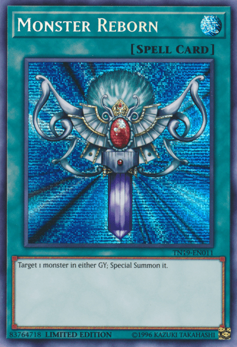 Monster Reborn [TN19-EN011] Prismatic Secret Rare (ONLINE ORDER ONLY)