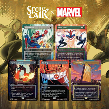 (Preorder) Secret Lair Drop: Secret Lair x Marvel's Spider-Man: Heroic Deeds (ONLINE ORDER ONLY)