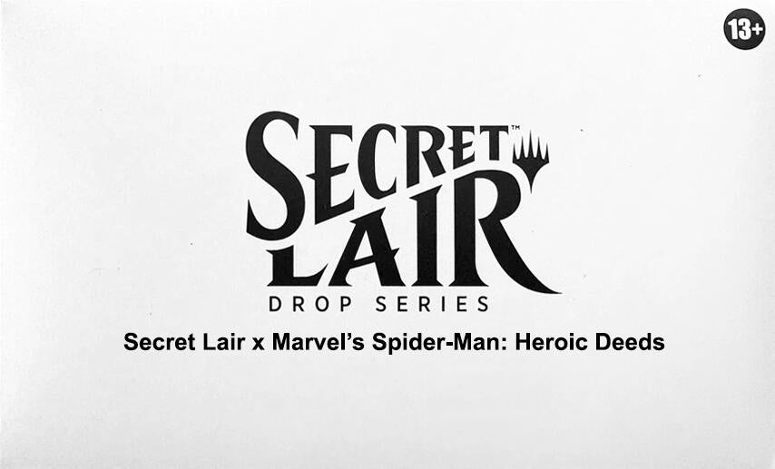 (Preorder) Secret Lair Drop: Secret Lair x Marvel's Spider-Man: Heroic Deeds (ONLINE ORDER ONLY)