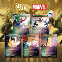 (Preorder) Secret Lair Drop: Secret Lair x Marvel's Spider-Man: Heroic Deeds (Rainbow Foil Edition) (ONLINE ORDER ONLY)