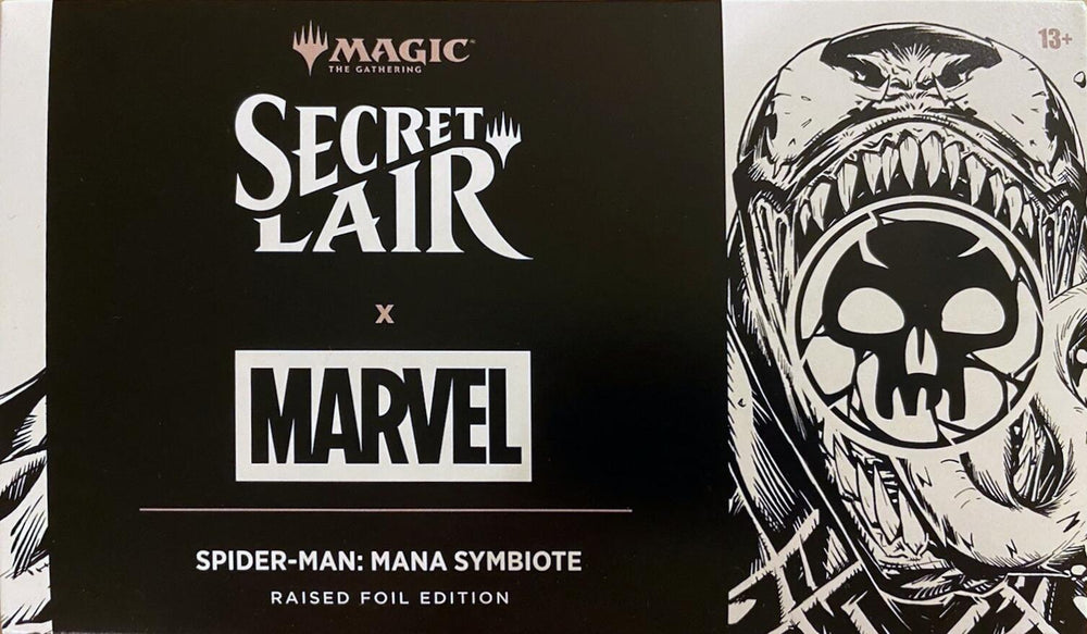 Secret Lair Drop: Secret Lair x Marvel's Spider-Man: Mana Symbiote - Raised Foil Edition [SLD] (ONLINE ORDER ONLY)