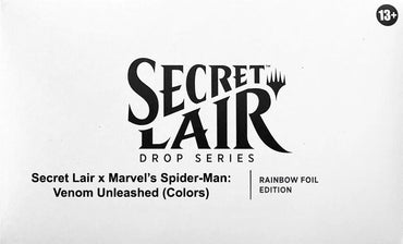 (Preorder) Secret Lair Drop: Secret Lair x Marvel's Spider-Man: Venom Unleashed (Colors) (Rainbow Foil Edition) (ONLINE ORDER ONLY)