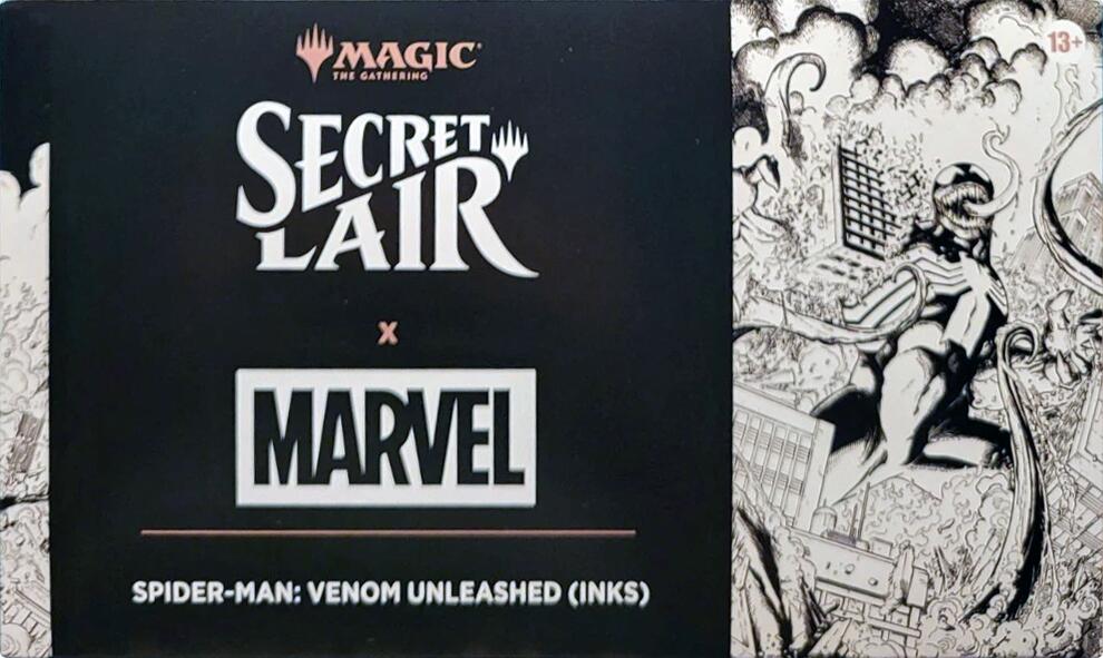Secret Lair Drop: Secret Lair x Marvel's Spider-Man: Venom Unleashed (Inks) - Non-Foil Edition [SLD] (ONLINE ORDER ONLY)