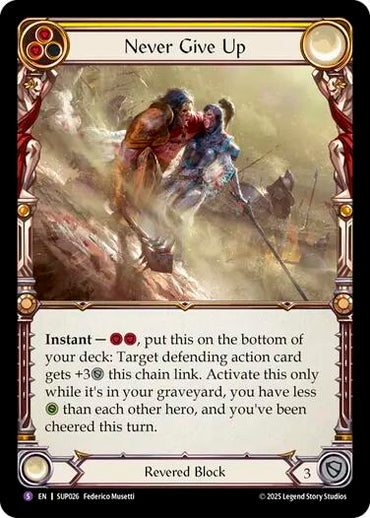 Never Give Up [SUP026] (Super Slam)