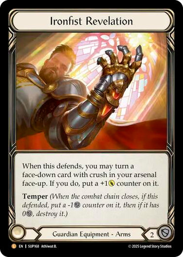 Ironfist Revelation [SUP168] (Super Slam)  Rainbow Foil