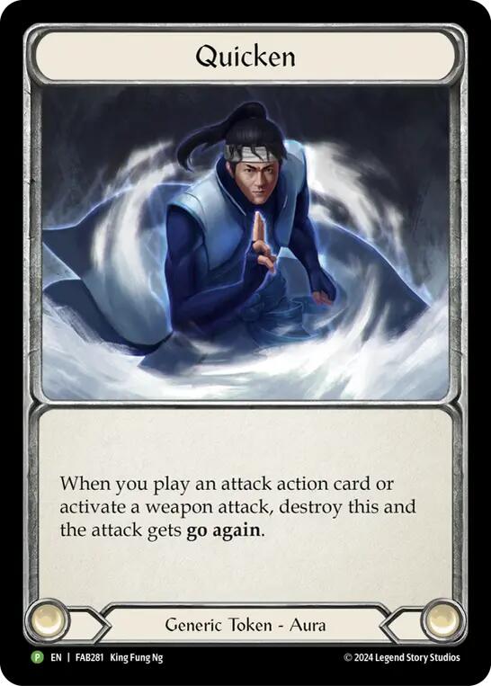 Quicken (FAB281) [FAB281] (Promo)  Cold Foil