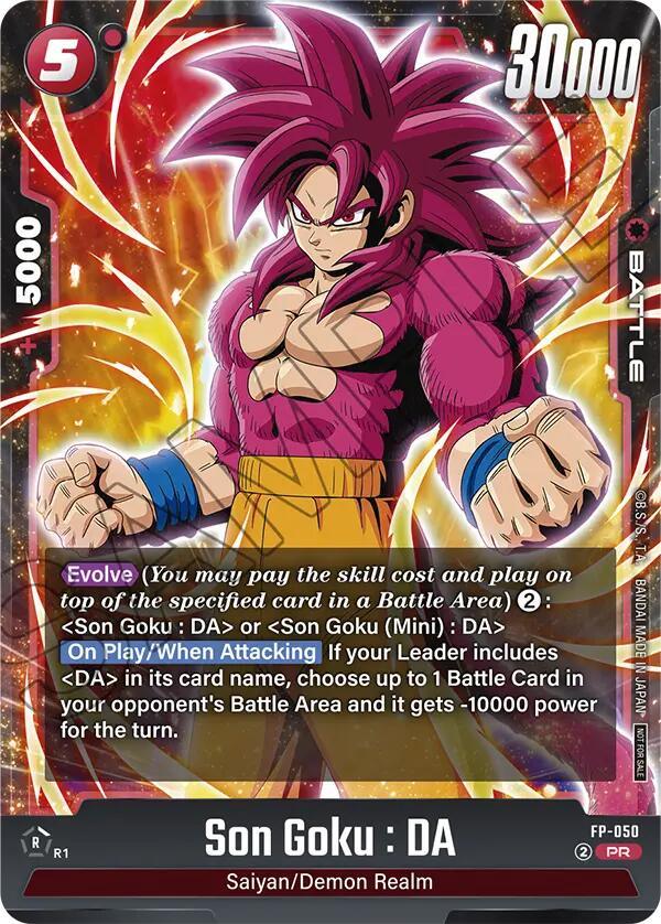 Son Goku : DA (FP-050) [Fusion World Promotion Cards] (ONLINE ORDER ONLY)
